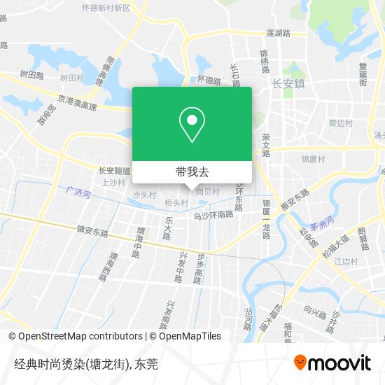 经典时尚烫染(塘龙街)地图