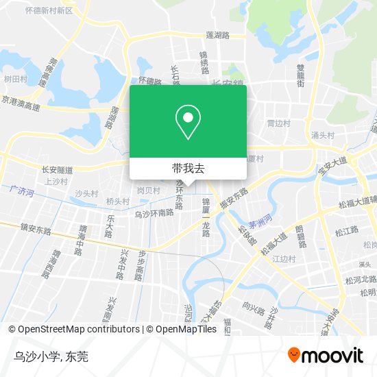 乌沙小学地图