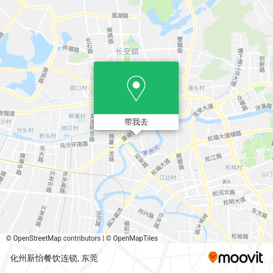 化州新怡餐饮连锁地图
