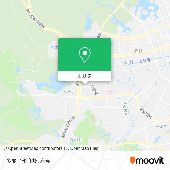 多丽平价商场地图