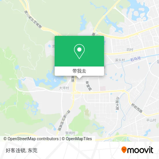 好客连锁地图