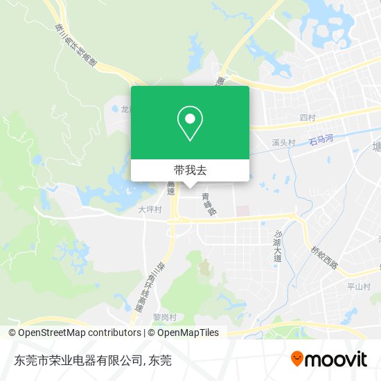 东莞市荣业电器有限公司地图
