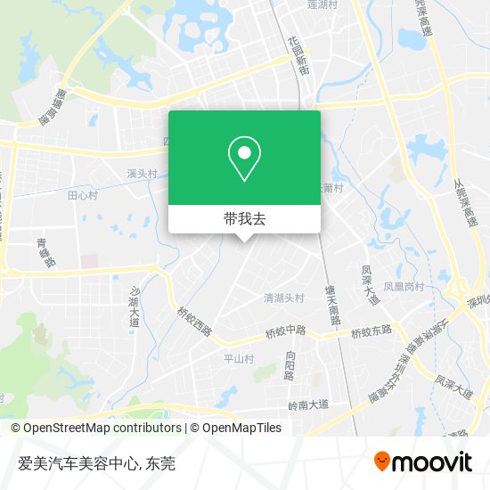 爱美汽车美容中心地图