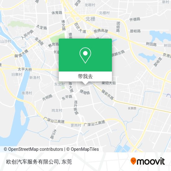 欧创汽车服务有限公司地图