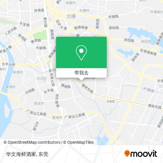 华文海鲜酒家地图