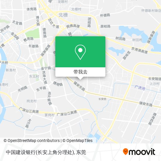 中国建设银行(长安上角分理处)地图