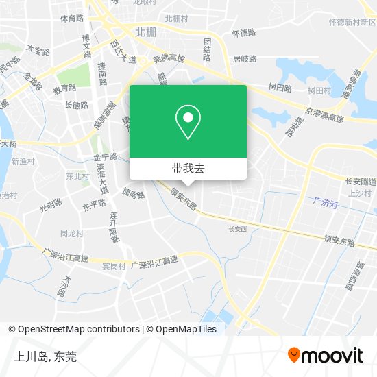 上川岛地图
