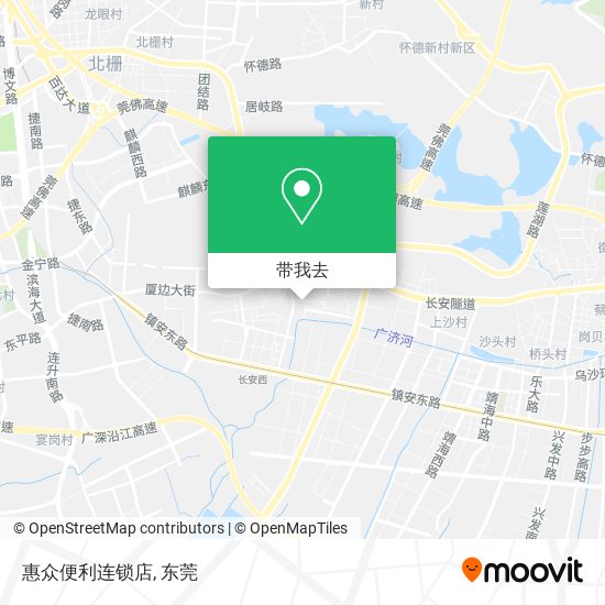 惠众便利连锁店地图