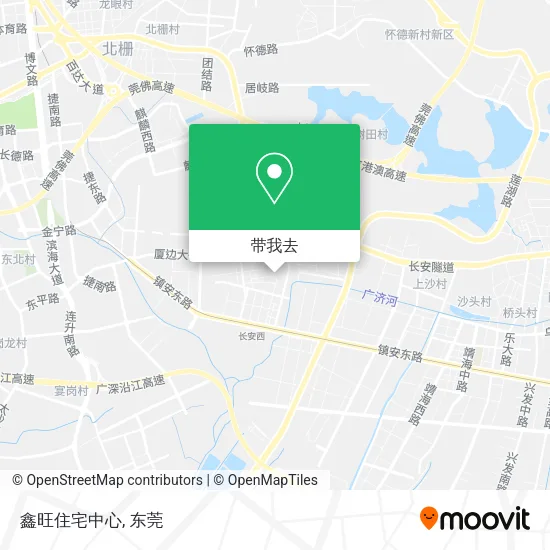 鑫旺住宅中心地图