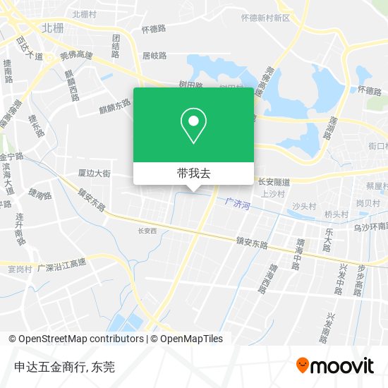 申达五金商行地图