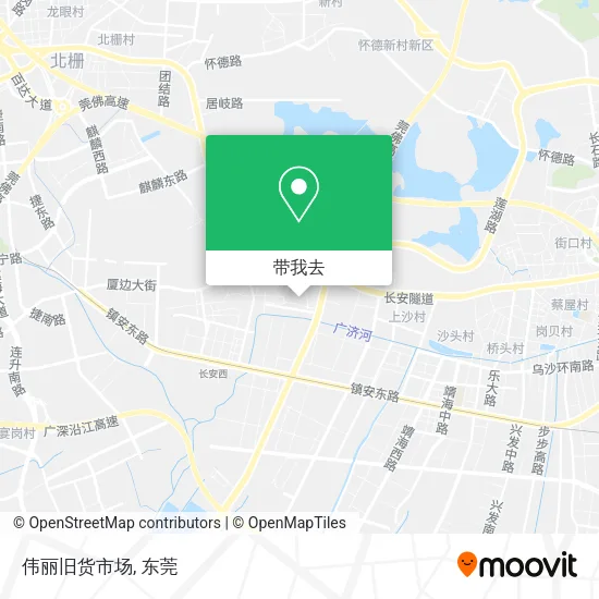 伟丽旧货市场地图