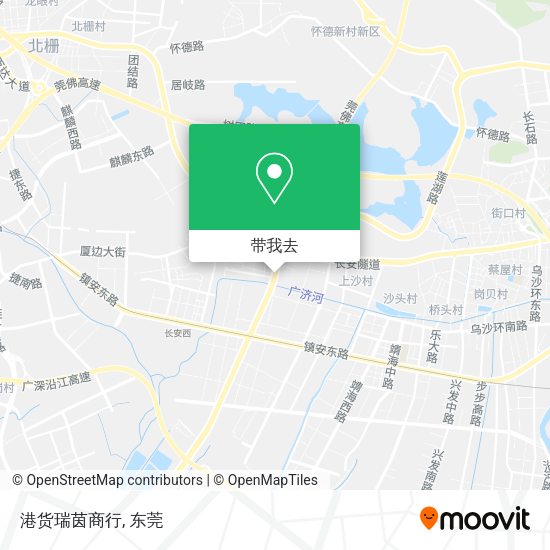 港货瑞茵商行地图