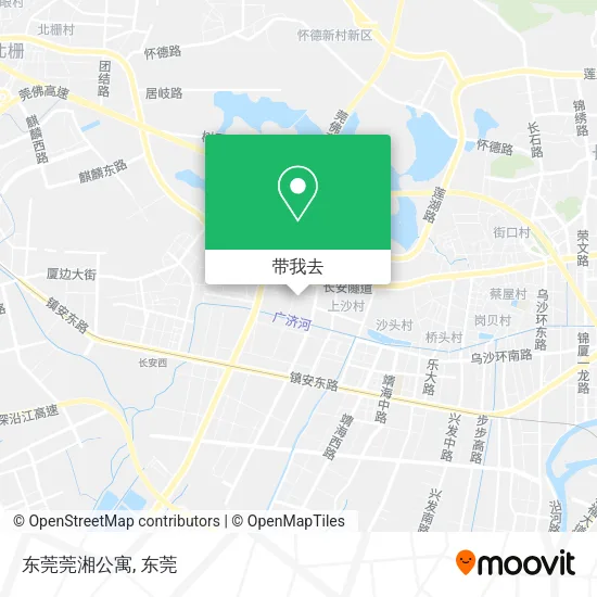 东莞莞湘公寓地图