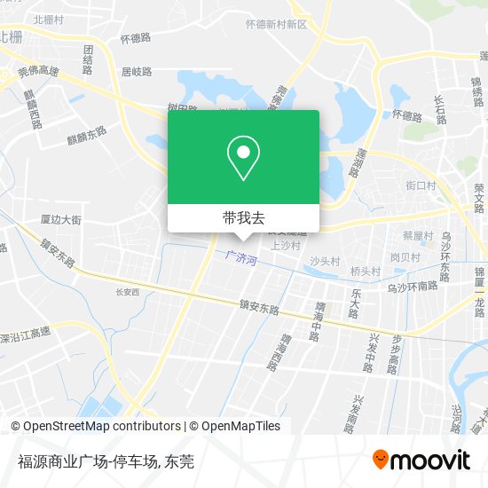 福源商业广场-停车场地图