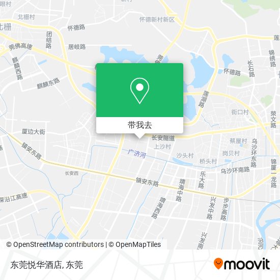 东莞悦华酒店地图