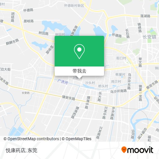悦康药店地图