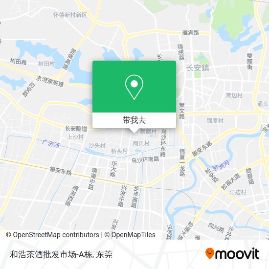 和浩茶酒批发市场-A栋地图