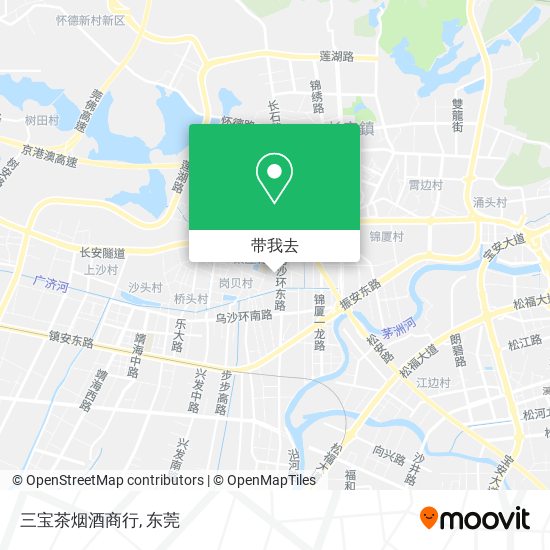 三宝茶烟酒商行地图