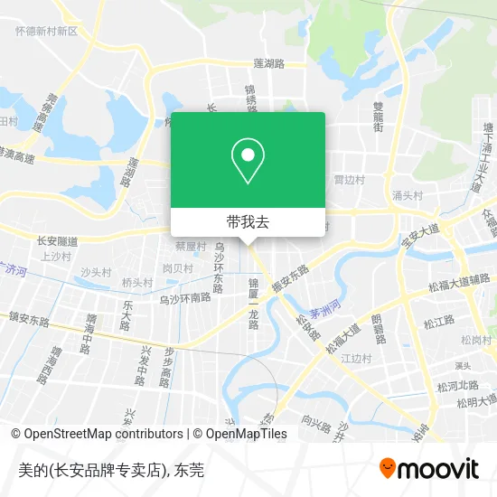 美的(长安品牌专卖店)地图