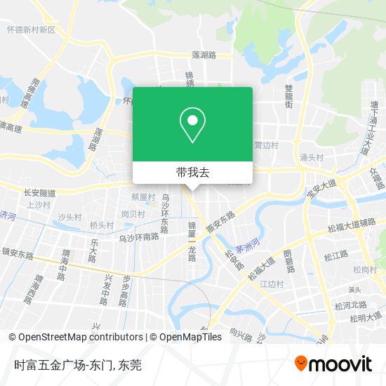 时富五金广场-东门地图
