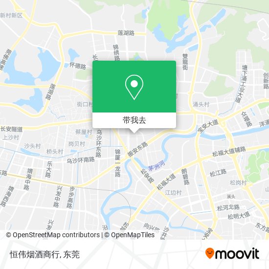 恒伟烟酒商行地图