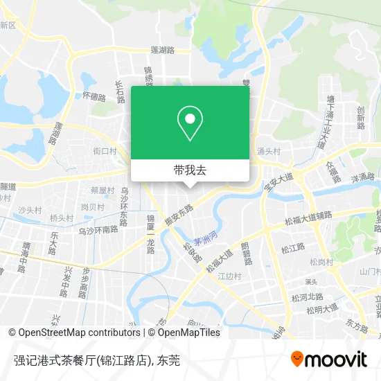 强记港式茶餐厅(锦江路店)地图