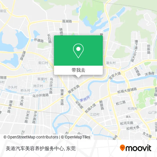 美港汽车美容养护服务中心地图
