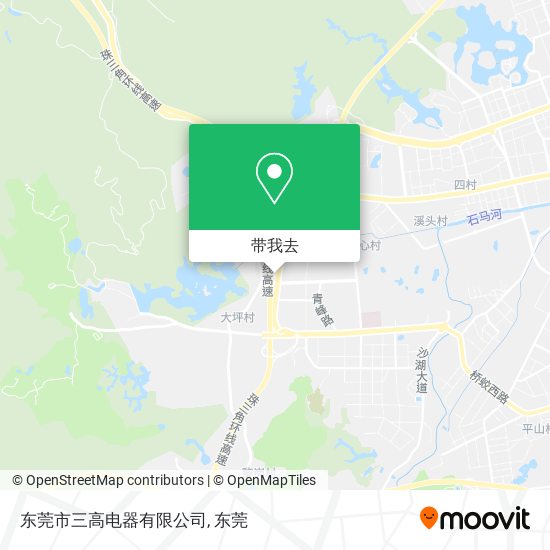 东莞市三高电器有限公司地图