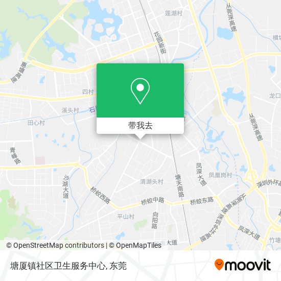 塘厦镇社区卫生服务中心地图