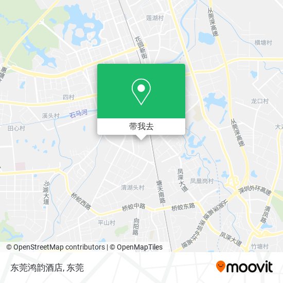 东莞鸿韵酒店地图