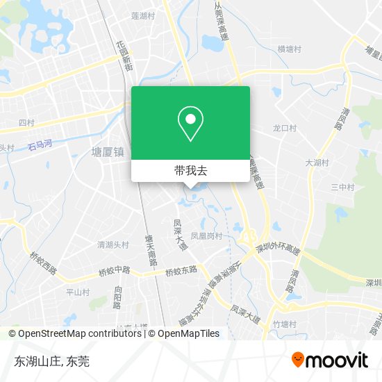 东湖山庄地图