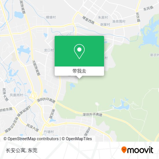 长安公寓地图