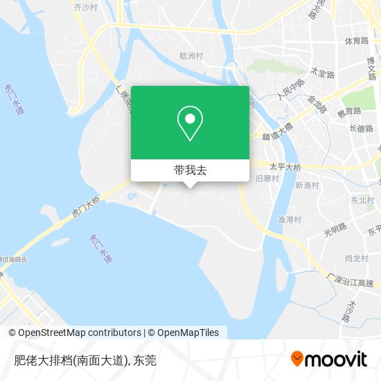 肥佬大排档(南面大道)地图