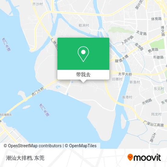 潮汕大排档地图