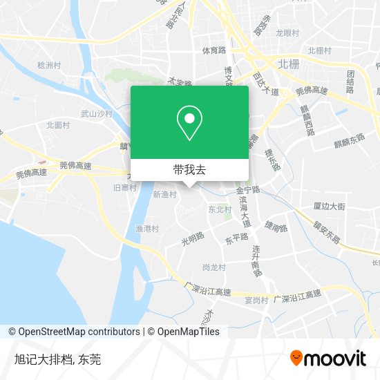 旭记大排档地图