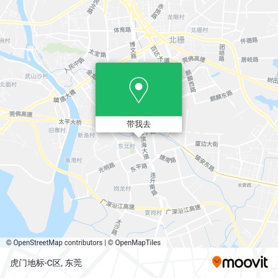 虎门地标-C区地图