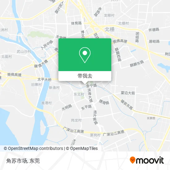 角苏市场地图