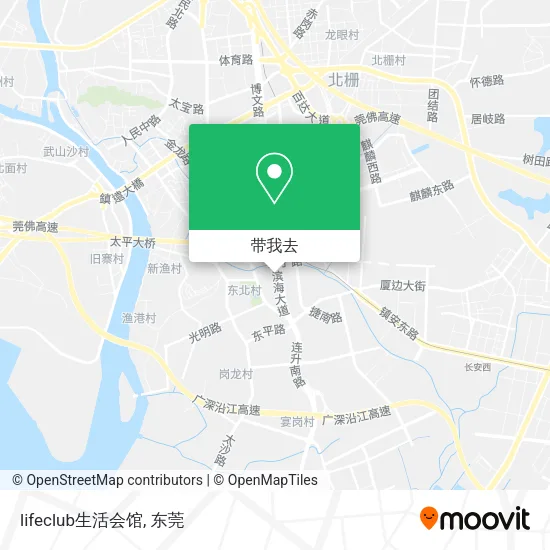 lifeclub生活会馆地图