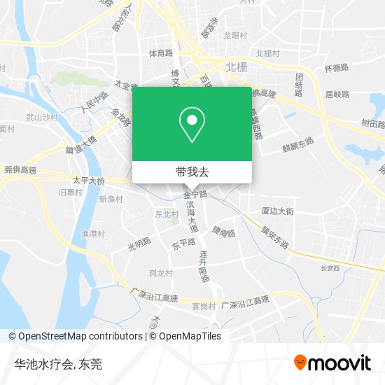 华池水疗会地图