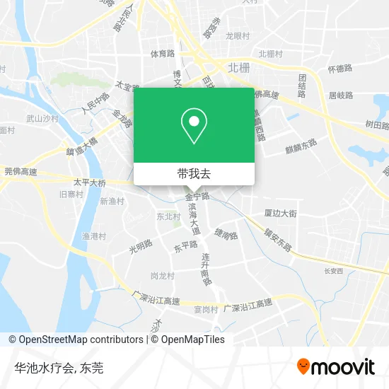 华池水疗会地图