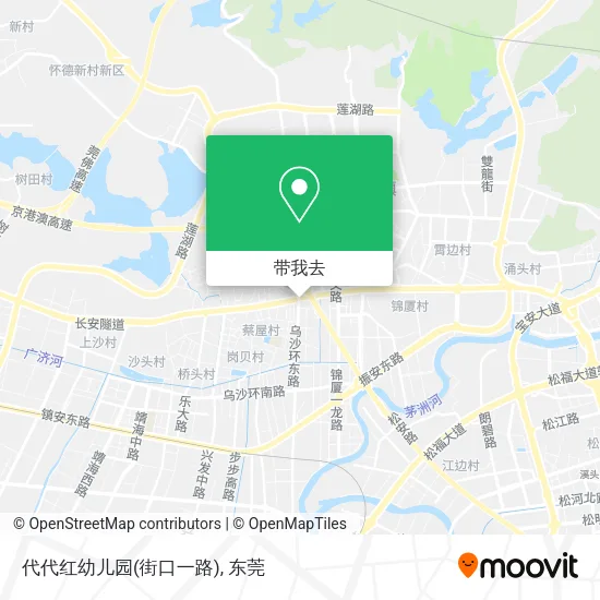 代代红幼儿园(街口一路)地图