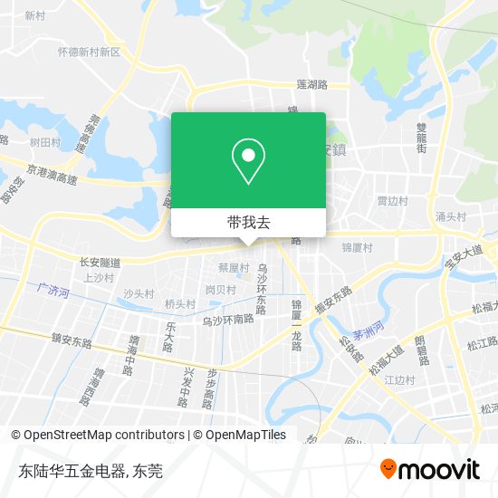 东陆华五金电器地图