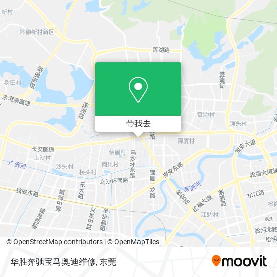 华胜奔驰宝马奥迪维修地图