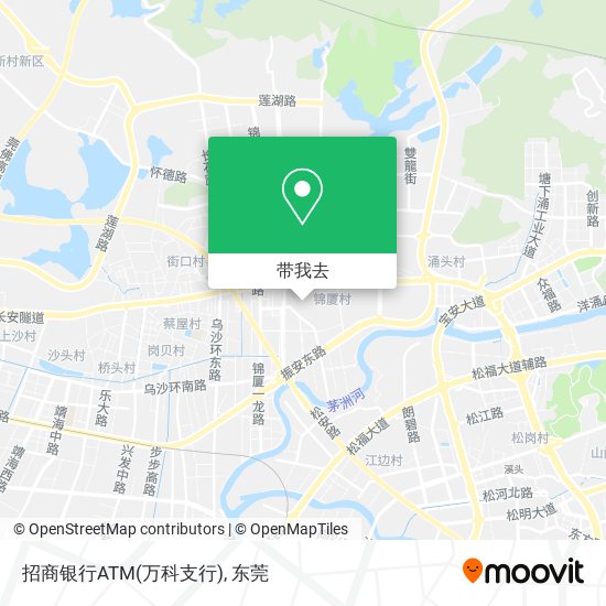 招商银行ATM(万科支行)地图
