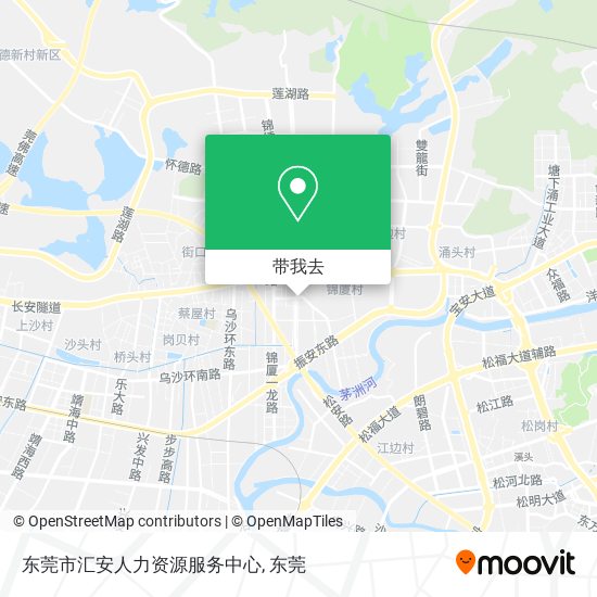 东莞市汇安人力资源服务中心地图