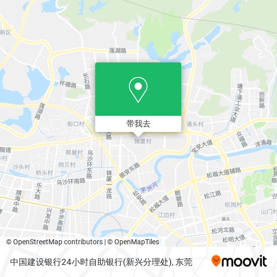 中国建设银行24小时自助银行(新兴分理处)地图