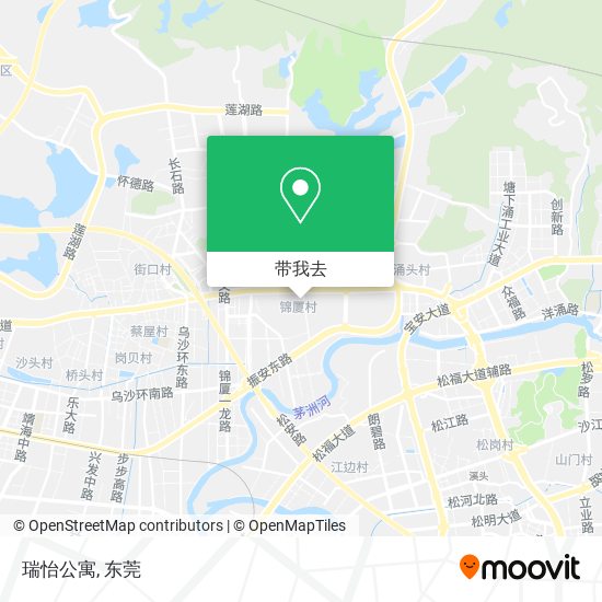 瑞怡公寓地图