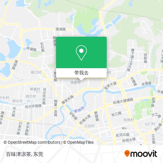 百味津凉茶地图
