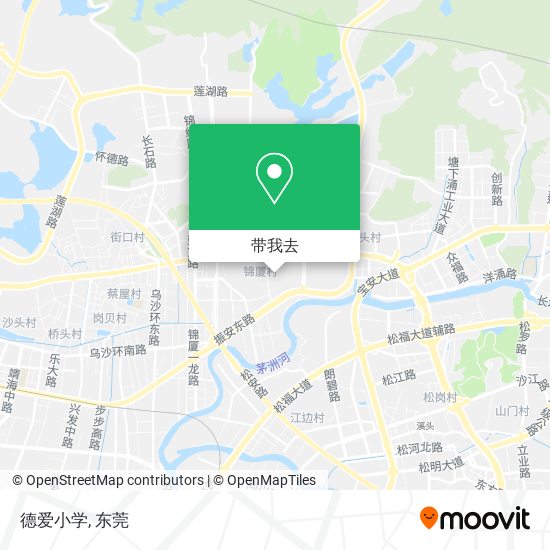 德爱小学地图