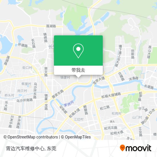 霄边汽车维修中心地图
